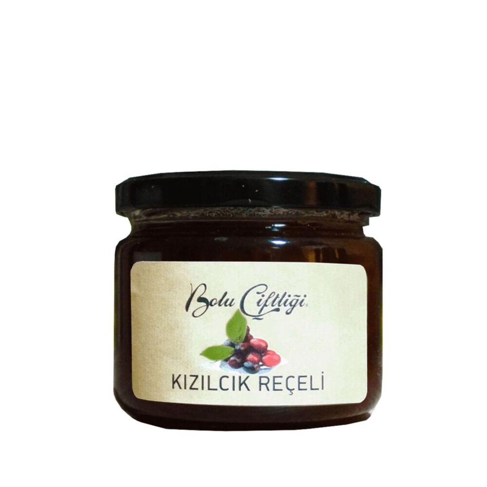 Bolu Çiftliği Kızılcık Reçeli 330 Gr 5