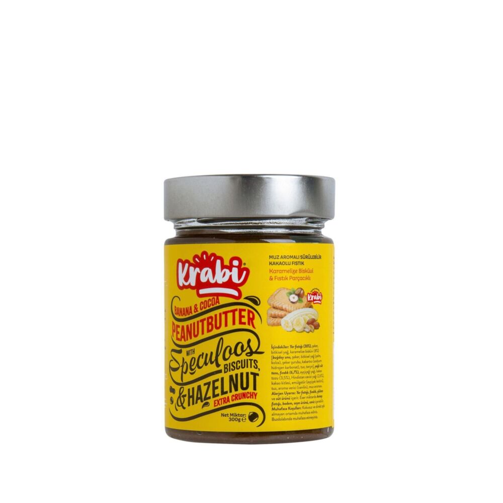 Krabi Banana & Cocoa Peanutbutter 300 Gr 5