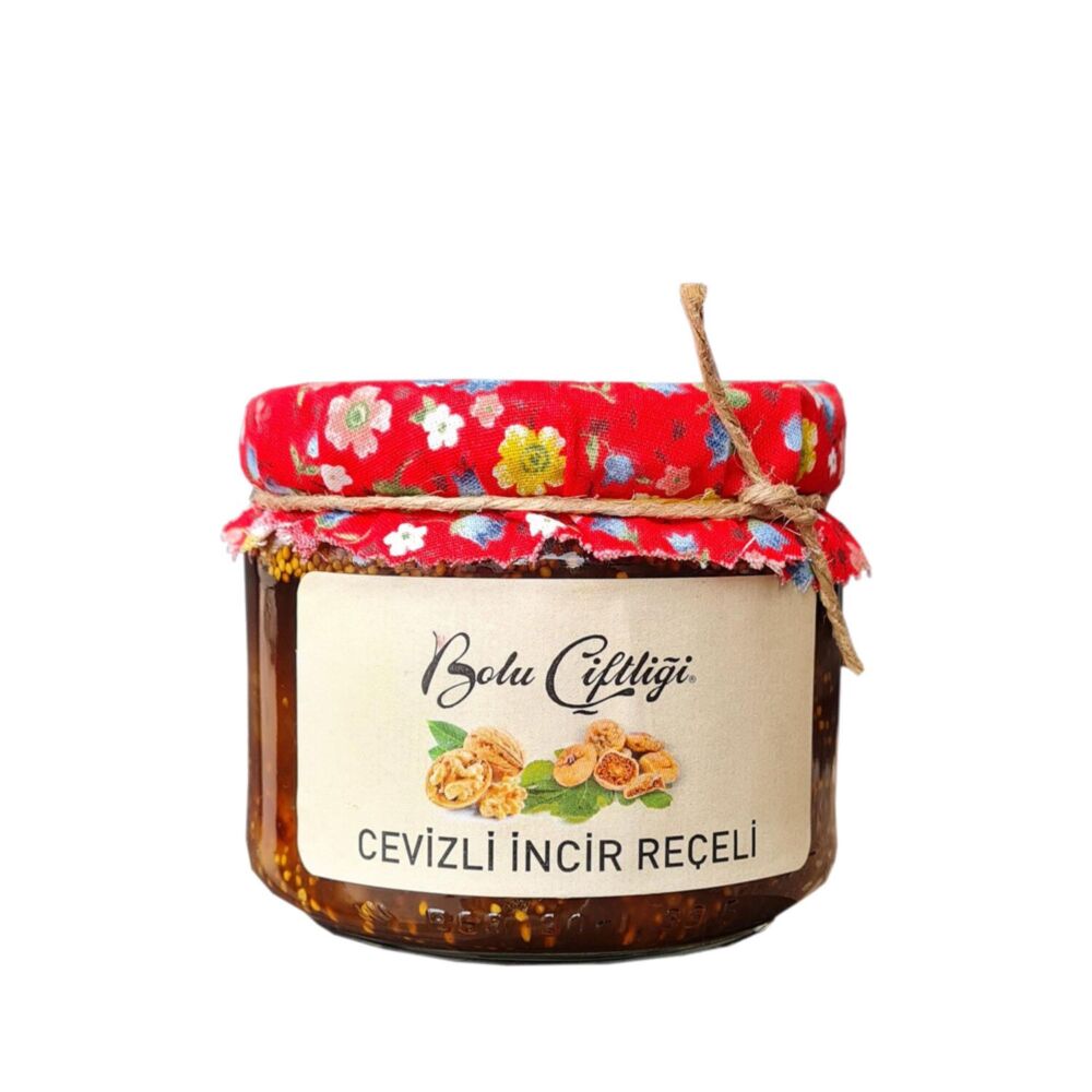 Bolu Çiftliği Cevizli İncir Reçeli 330 Gr 5