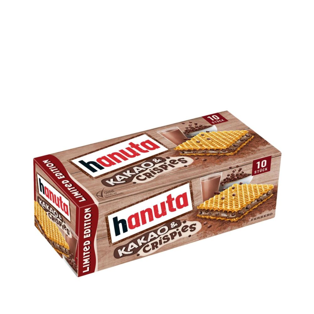 Hanuta Kakao Crispies 22 Gr 10 Adet 5