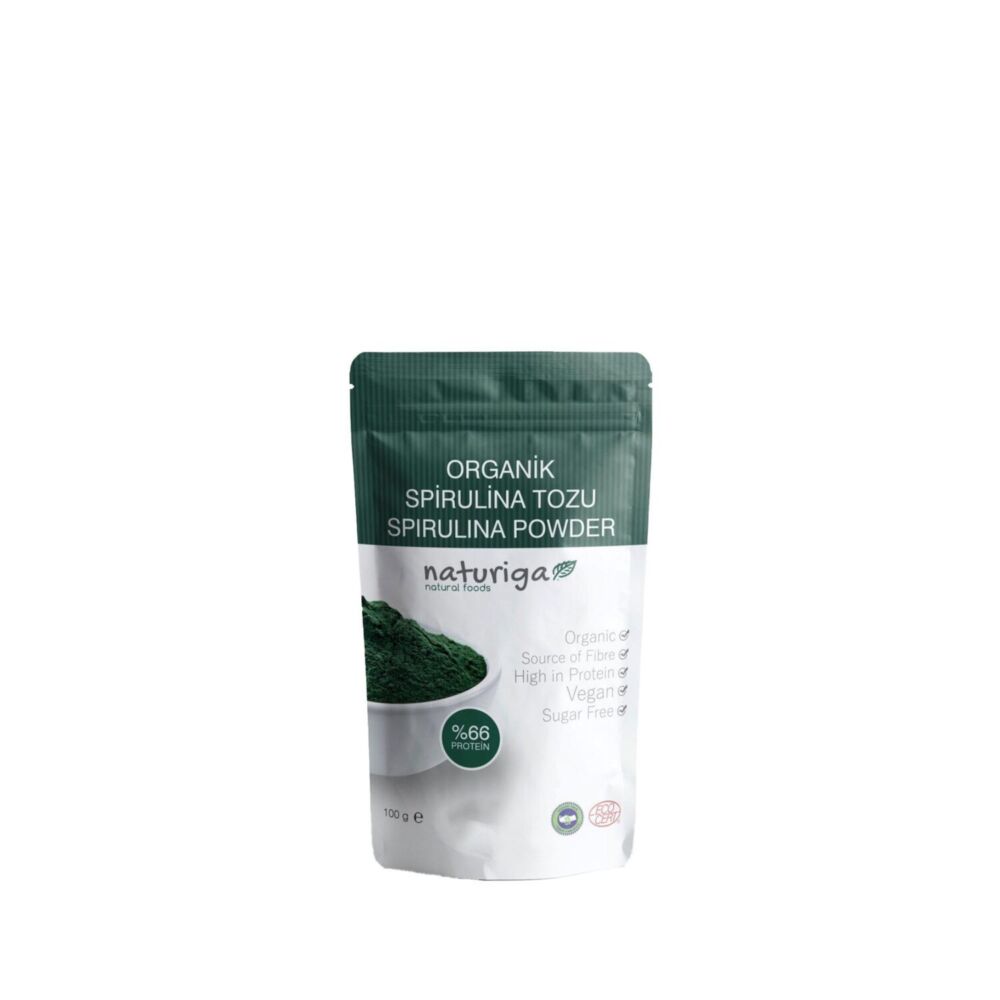 Naturiga Organik Spirulina Tozu 100 Gr 5