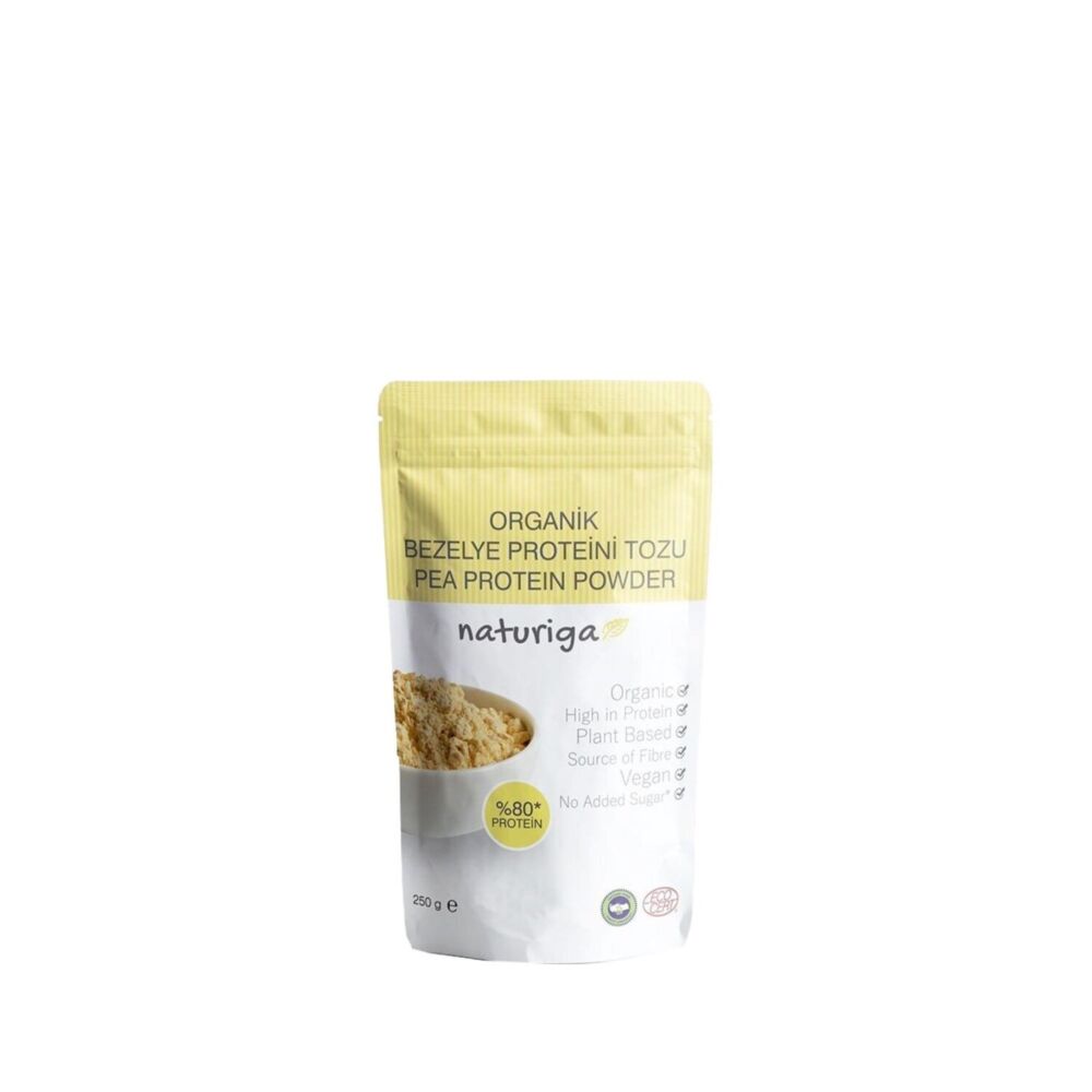 Naturiga Organik Bezelye Proteini Tozu 250 Gr 5