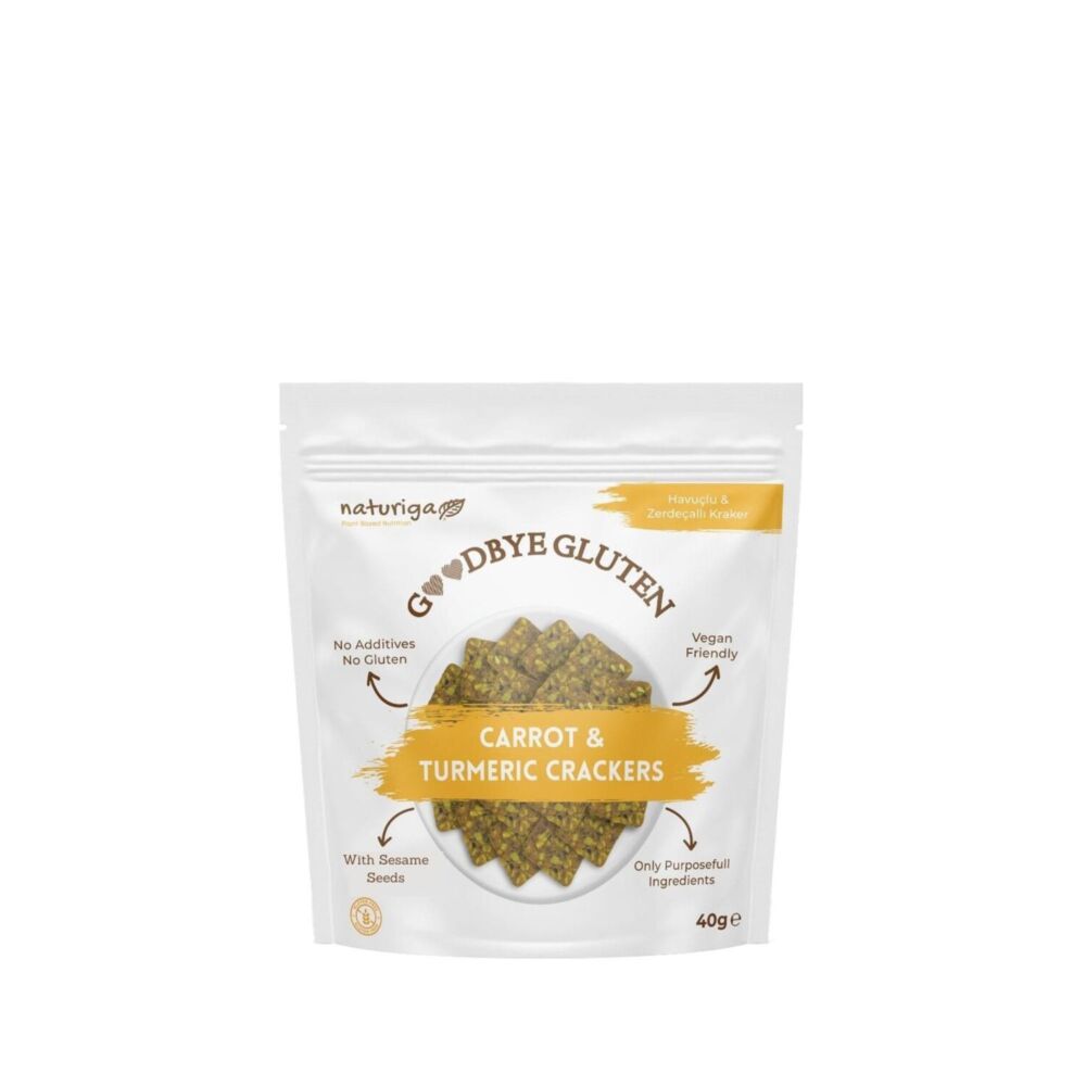 Naturiga Goodbye Gluten Havuçlu & Zerdeçallı Kraker 40 Gr 5