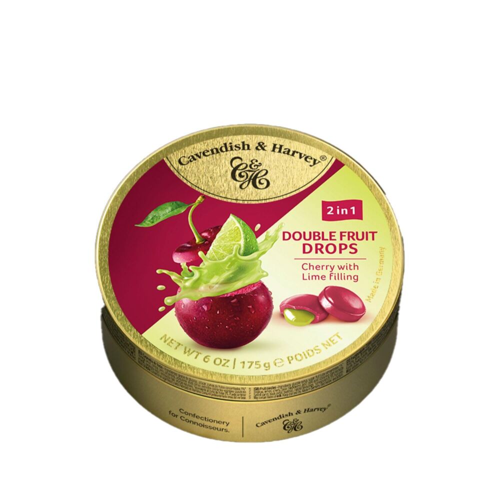 Cavendish Harvey Double Fruit Cherry Lime 175 Gr 5