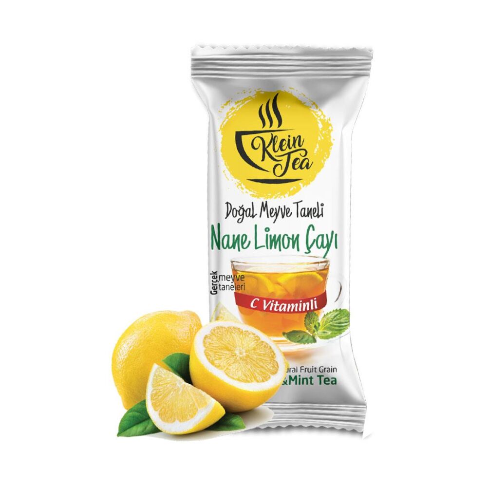 Klein Tea Gerçek Doğal Meyve Taneli Nane Limon Çayı 17 Gr 5