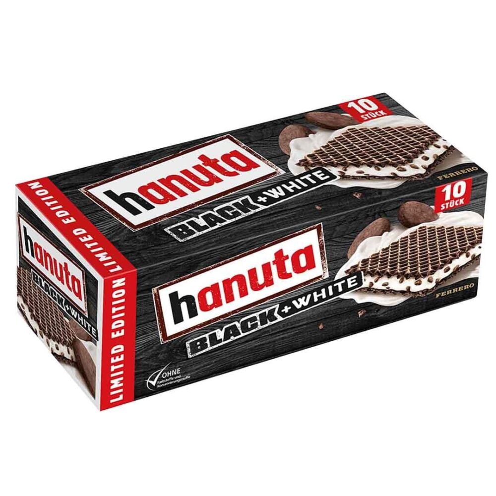 Ferrero Hanuta Black White 10 x 22 Gr 5