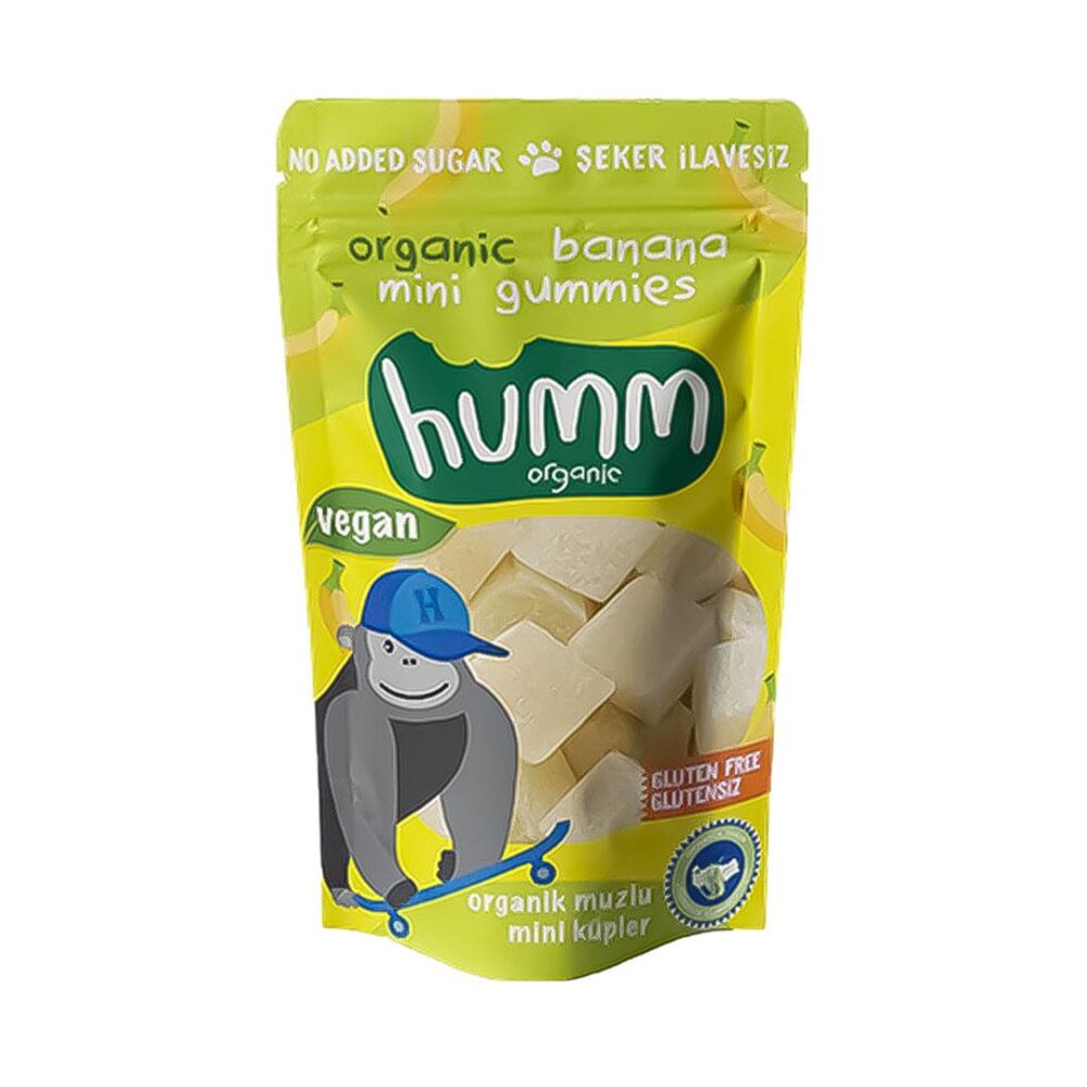 Humm Organic Organik Glutensiz Vegan Muzlu Mini Küpler 30 Gr 5