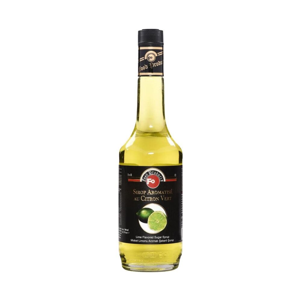 Fo Lime ( Misket Limon ) Aromalı Kahve ve Kokteyl Şurup 700 Ml 5