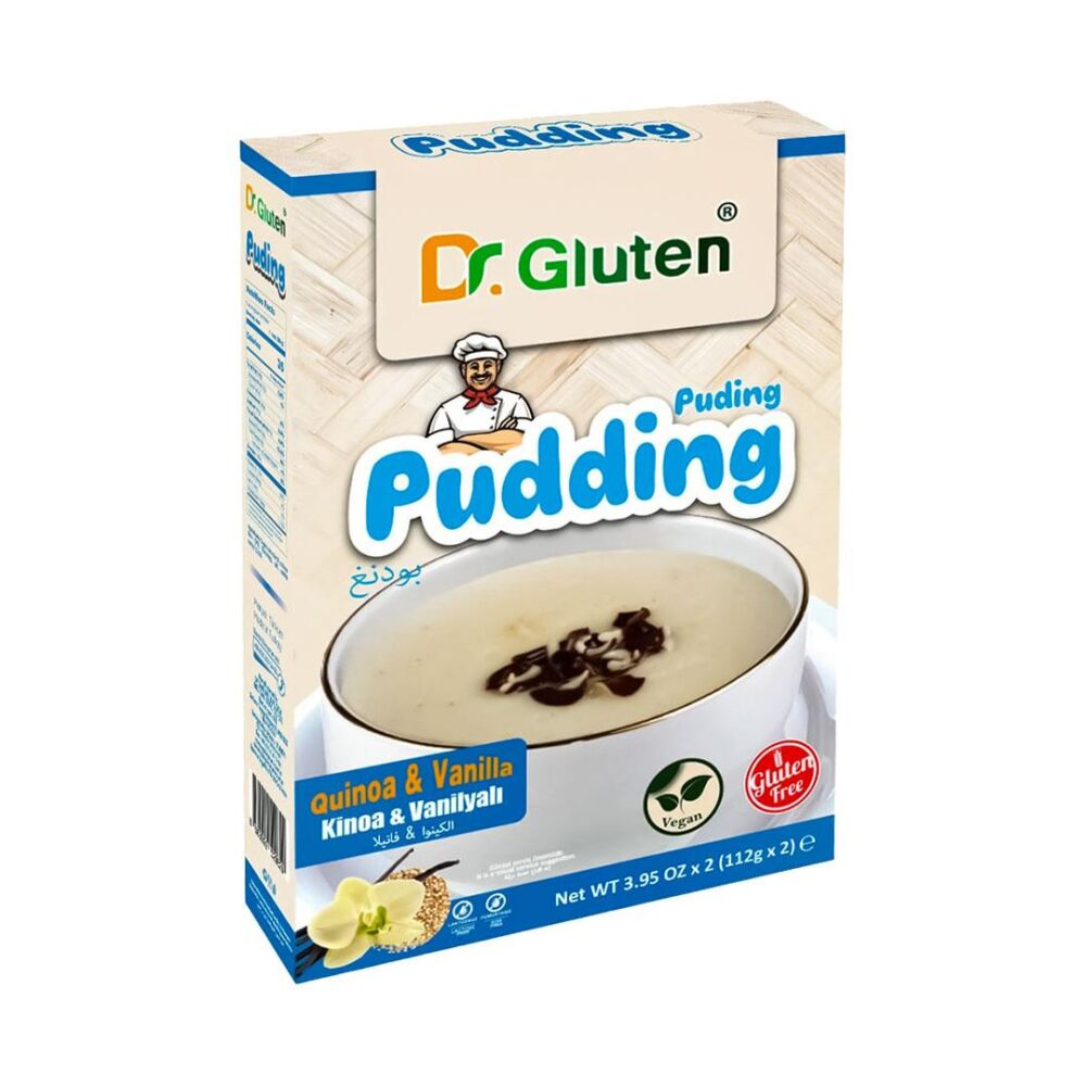 Dr. Gluten Glutensiz Kinoalı Vanilyalı Puding 224 Gr 4