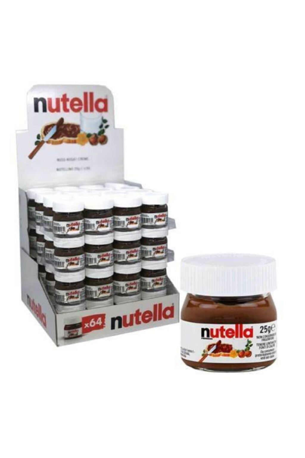 Nutella Mini 25 Gr X 64 Adet