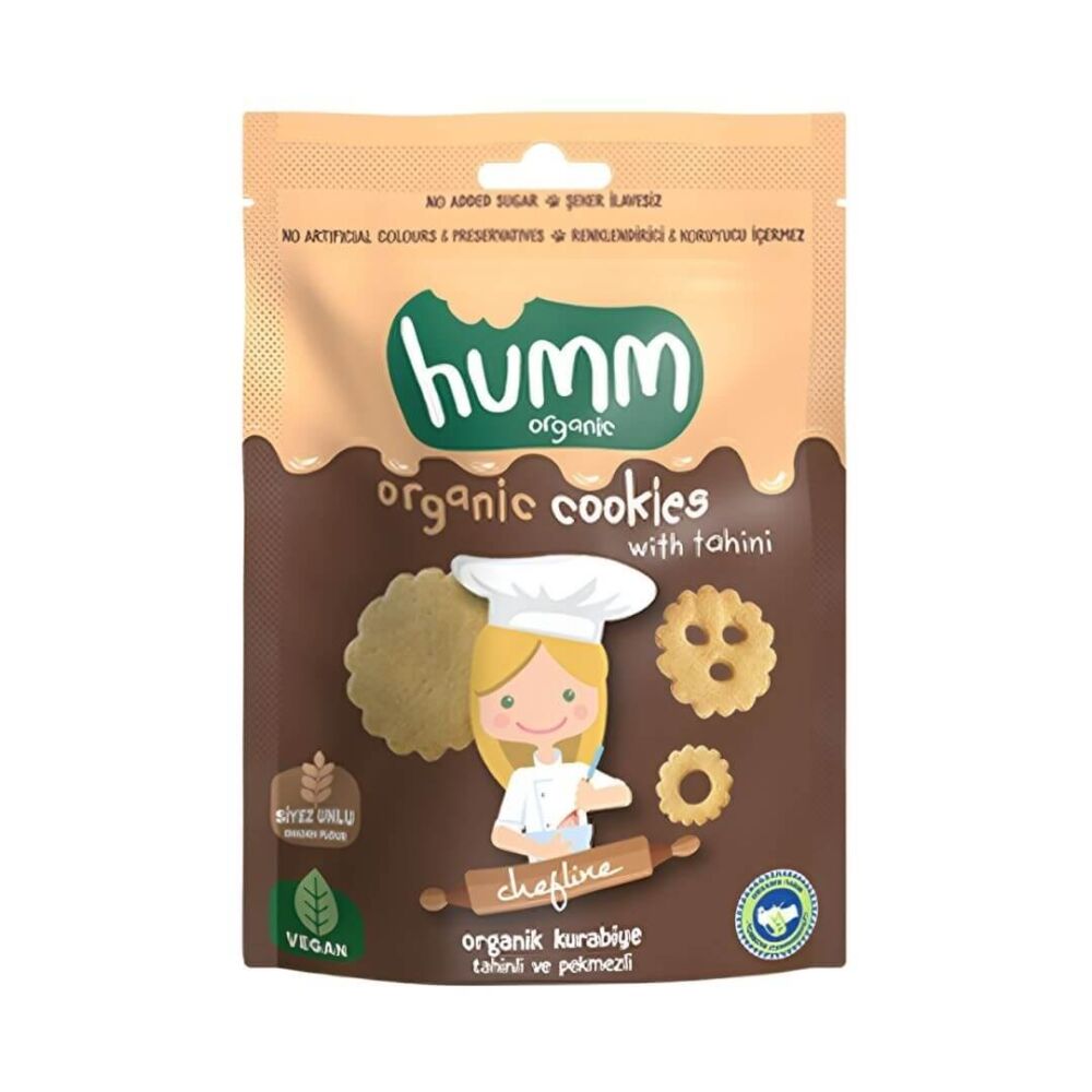 Humm Organic Organik Tahinli Pekmezli Kurabiye 55 Gr 5