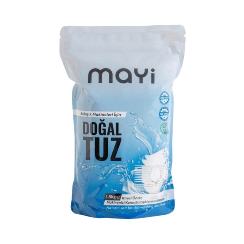 Mayi Tuz Doğal Bulaşık Makinesi Tuzu 1500 Gr 3