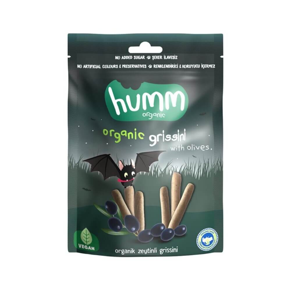 Humm Organic Zeytinli Grissini 55 Gr 5