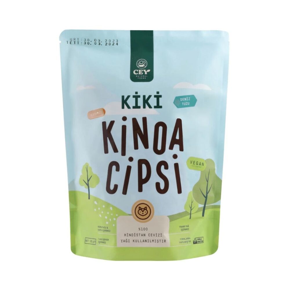 Cey Natural Kiki Kinoa Cipsi Denizli Tuzlu 30 Gr 5