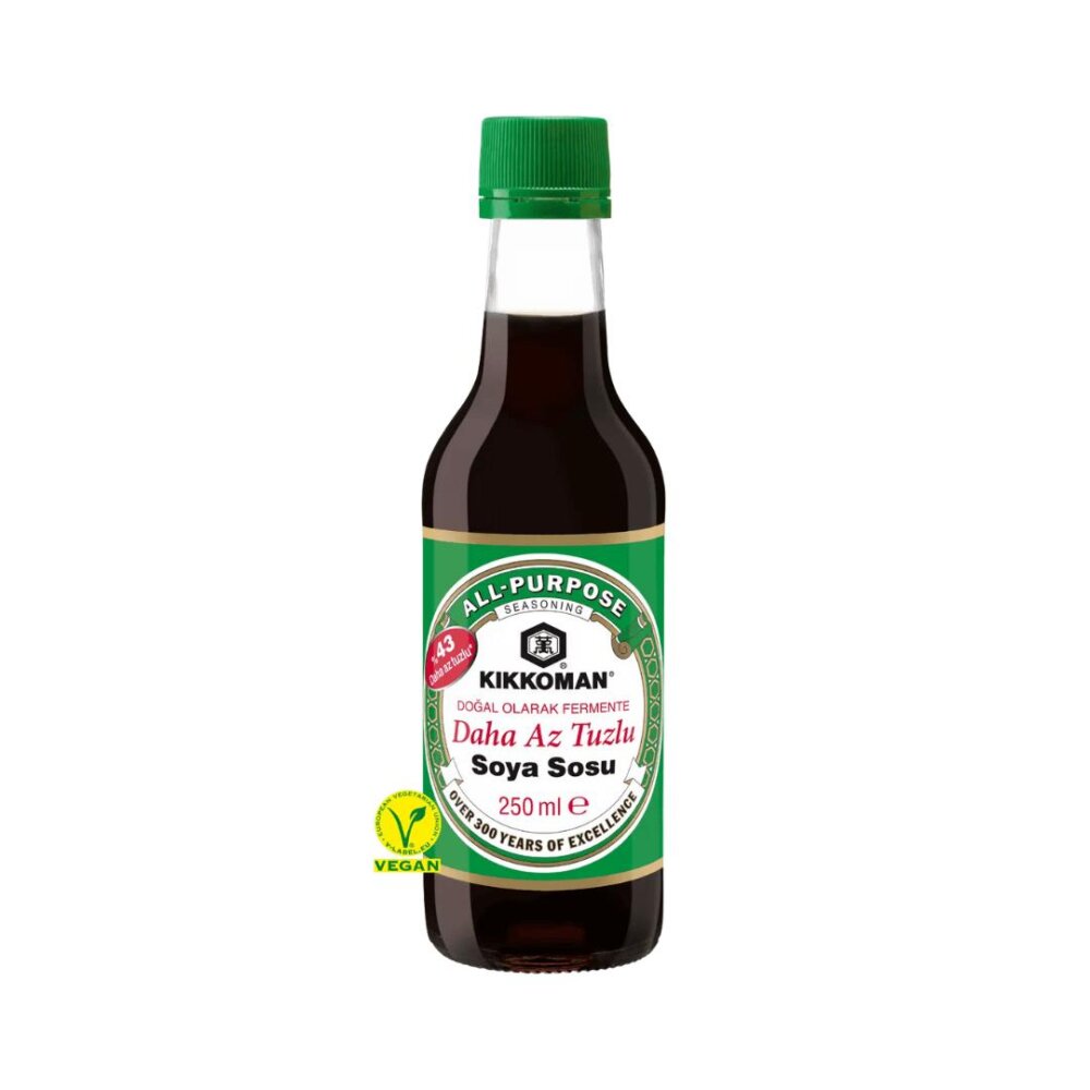 Kikkoman Daha Az Tuzlu Soya Sosu ( Less Salt Soy Sauce) 250 Ml 3