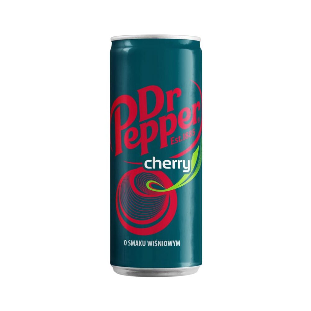 Dr Pepper Cherry Karışık Aromalı Gazlı İçecek 330 Ml 5