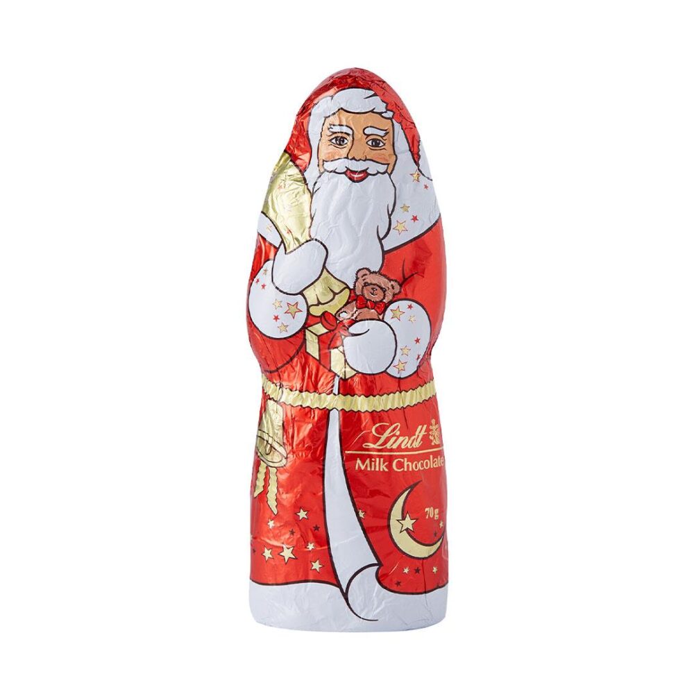 Lindt Santa Claus Noel Baba Figürlü Sütlü Çikolata 70 Gr 3