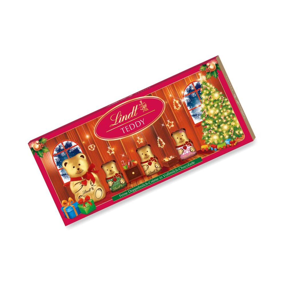 Lindt Teddy Friends Ayıcık Figürlü Sütlü Çikolata 10 x 9,6 Gr 5