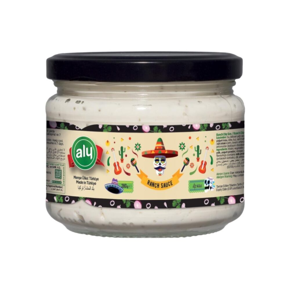 Aly Ranch Dip Sauce 280 Gr 3