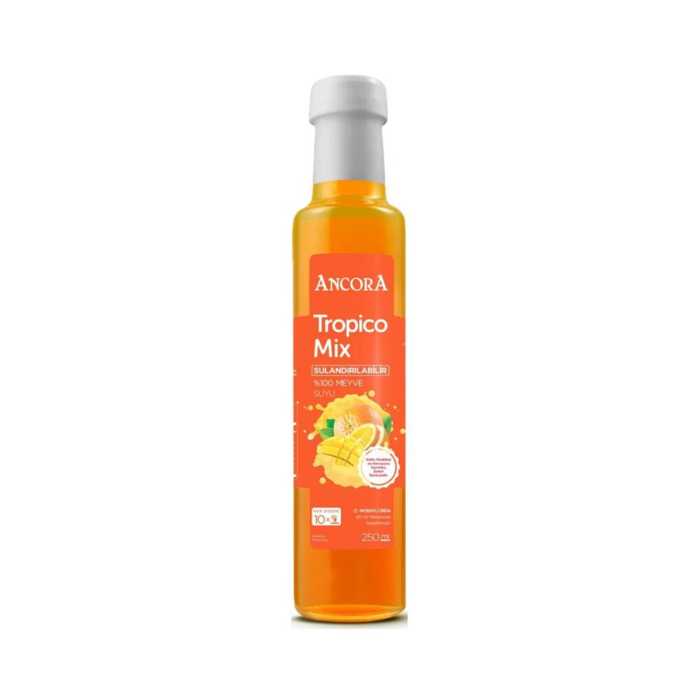 Ancora Tropico Mix Konsantre Meyve Suyu 250 Ml